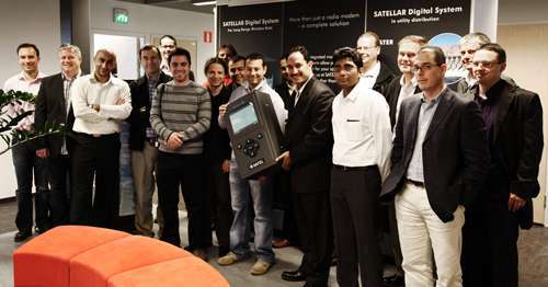 Björn Moberg, Peter Holm på SATEL utbildning