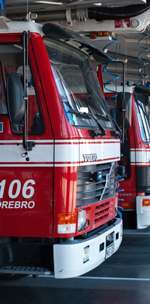 Trådlösa modem länkar brandbilars position