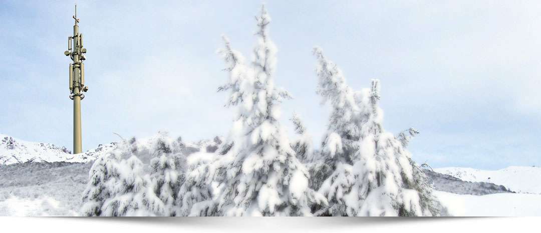 Täckningskartan visa basstationerna