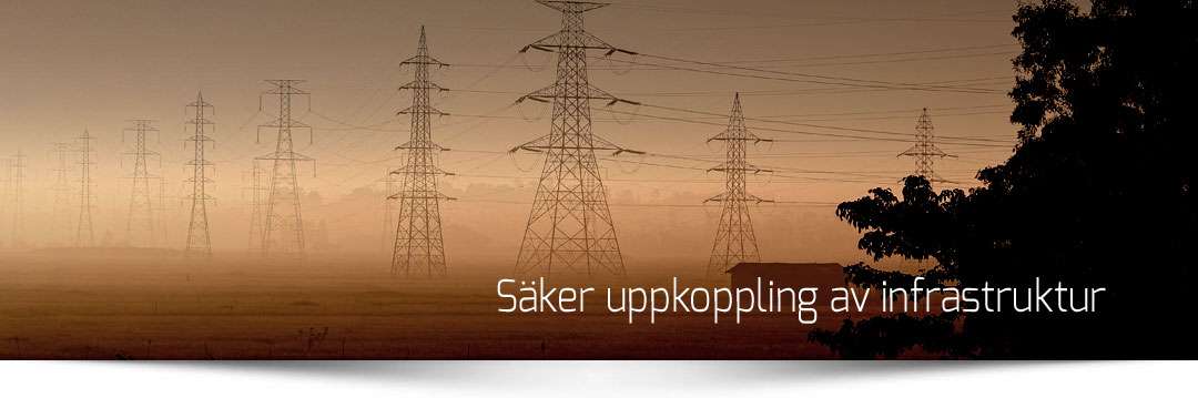 Säker uppkoppling av infrastruktursystem