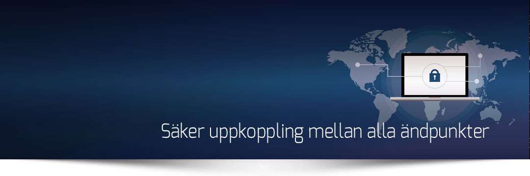 Kryptering hela vägen ger säker uppkoppling