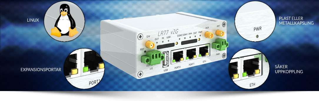 Robust routerlösning