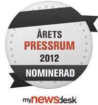 Nominerad årets pressrum 2012