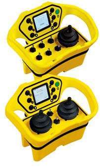 Midjesändare med display