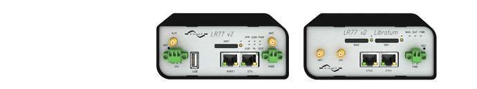 två modeller av LR77v2