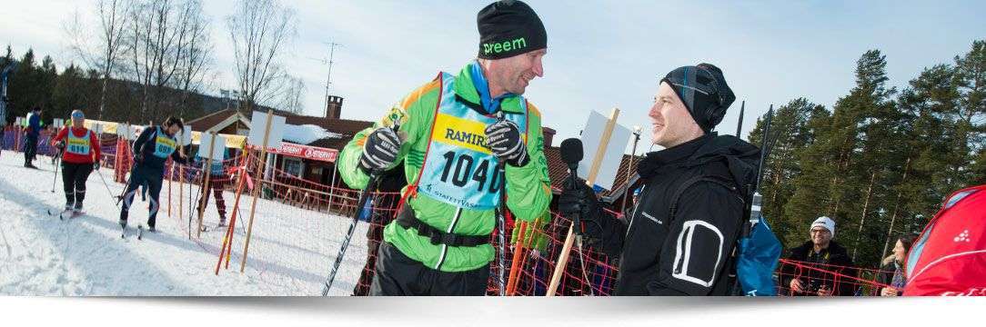 Intervju av vasaloppsåkare