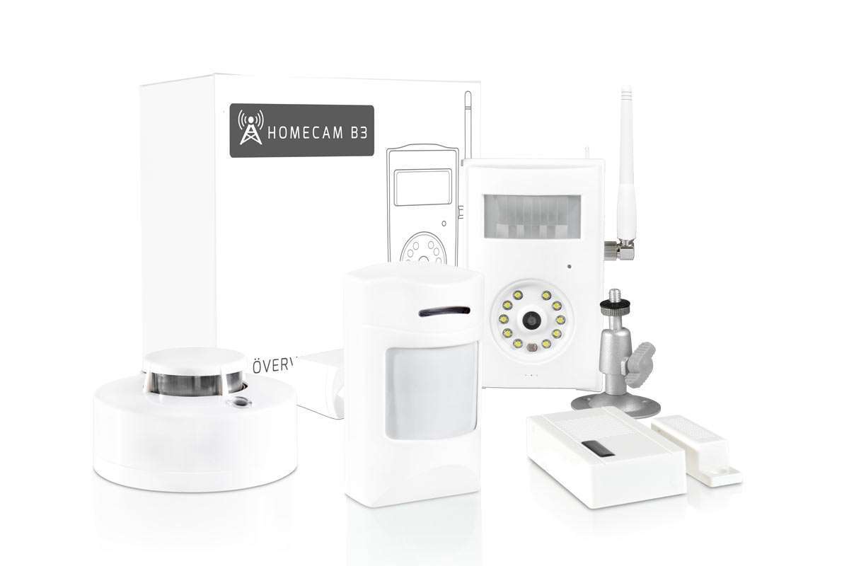 Larmkamera med nya tillbehör