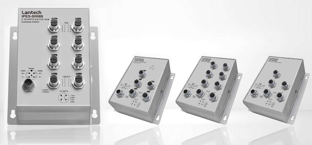 IPES-0008B-41 med flera switchar från Lantech