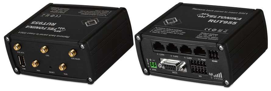 En rad olika anslutningsmöjligheter