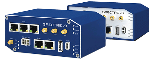 en router med extern antenn