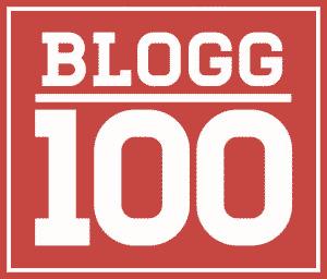 Blogg 100 logotype