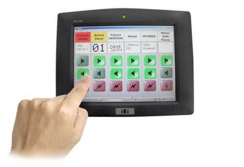 Operatörspanel i fordon