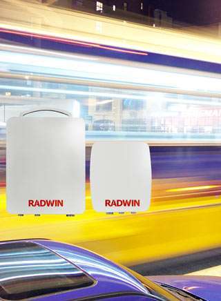 Radiolänkar från RADWIN i fordon