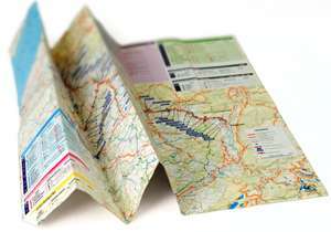 Karta över radionät