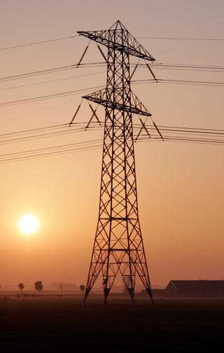 Kraftledning för el