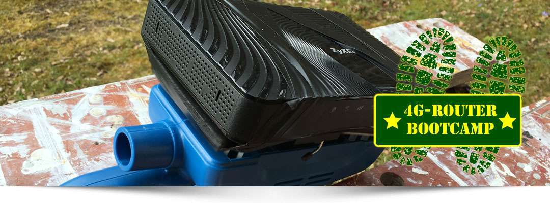 Skaktest av 4G-routrar för fordon