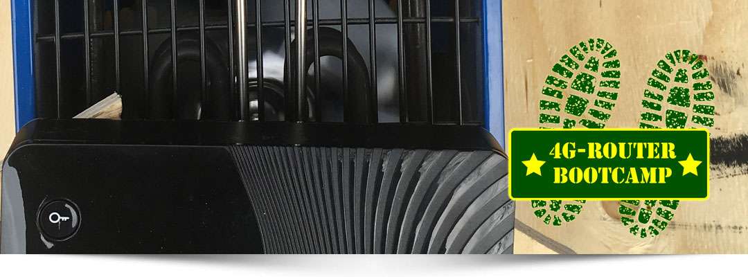 Värmetest av 4G router