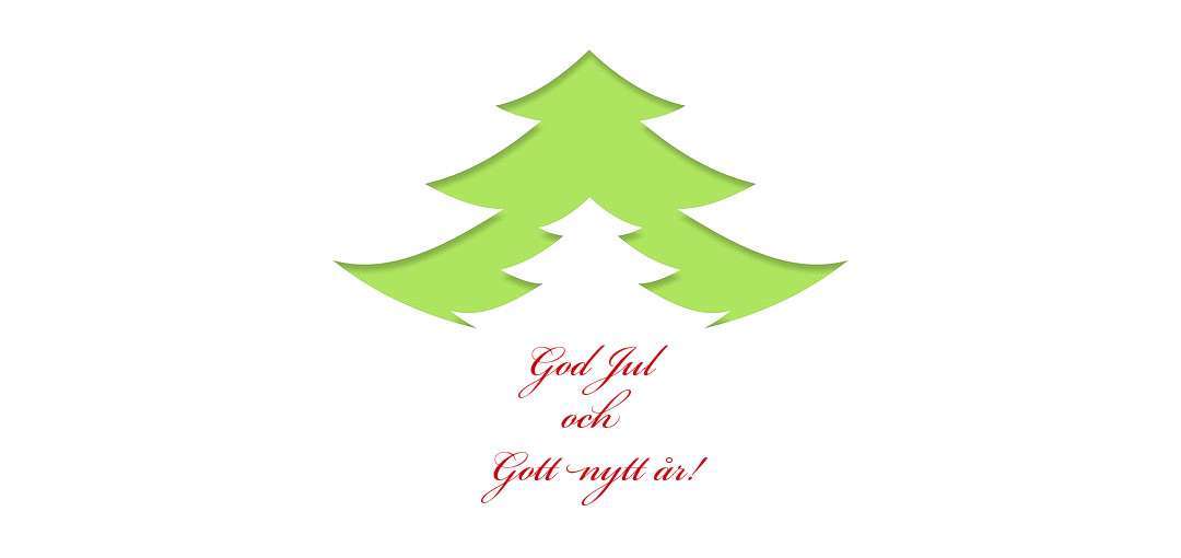God jul och Gott nytt år!