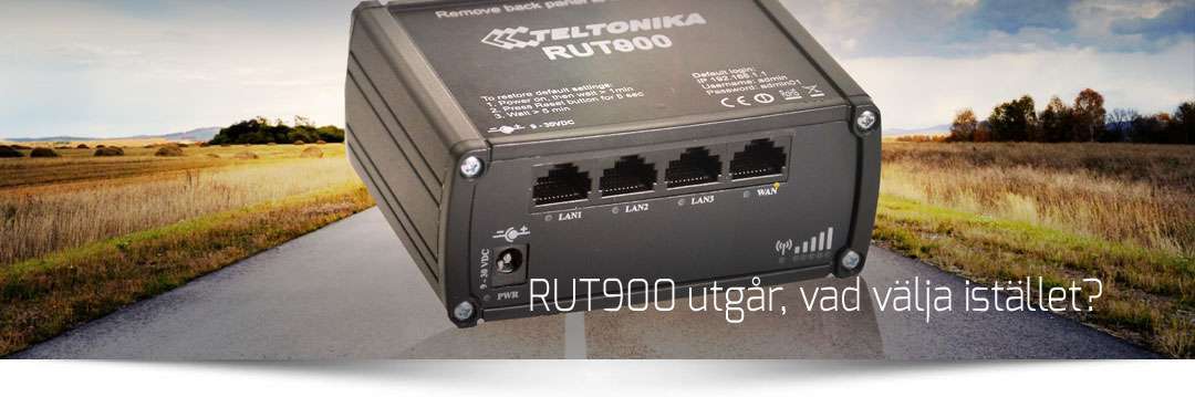 RUT900 utgår