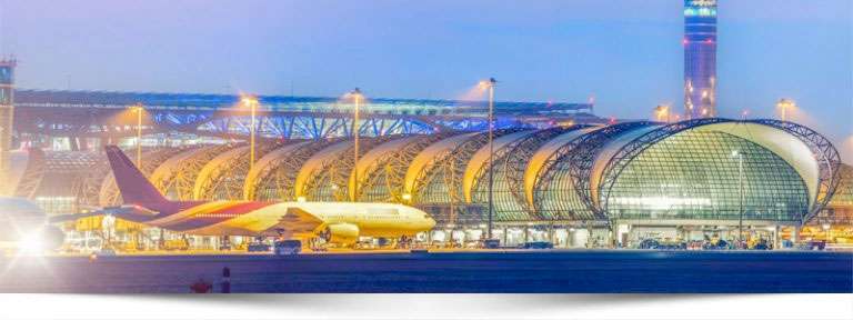 trådlöst på bankoks flygplats