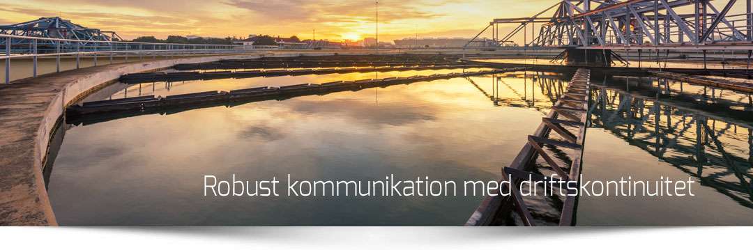 Radiorouter för vattenverk