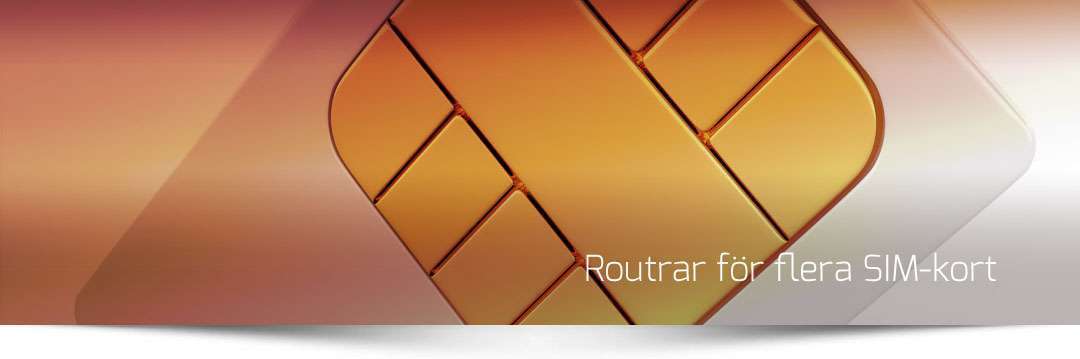 Routrar med flera sim-kortsplatser