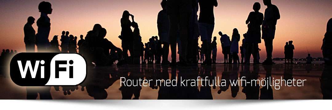 Router med wifi