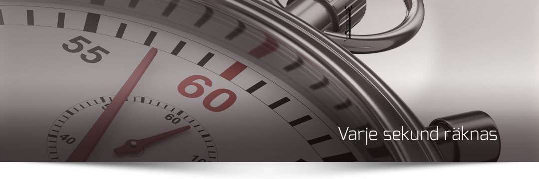 Överföring när varje sekund räknas