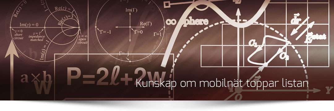 Kunskap om mobilnäten toppar
