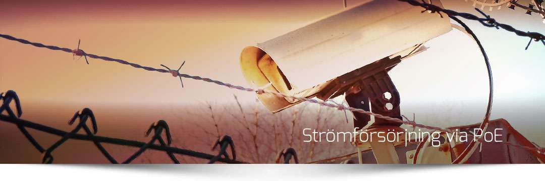 Videoövervakning med PoE-router