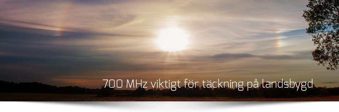 Täckning på 700 MHz