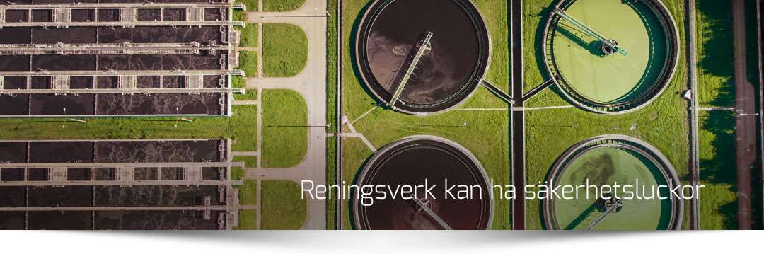 säkerhetsproblem i reningsverk