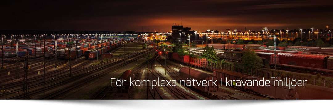 Nätverkslösningar i komplexa miljöer