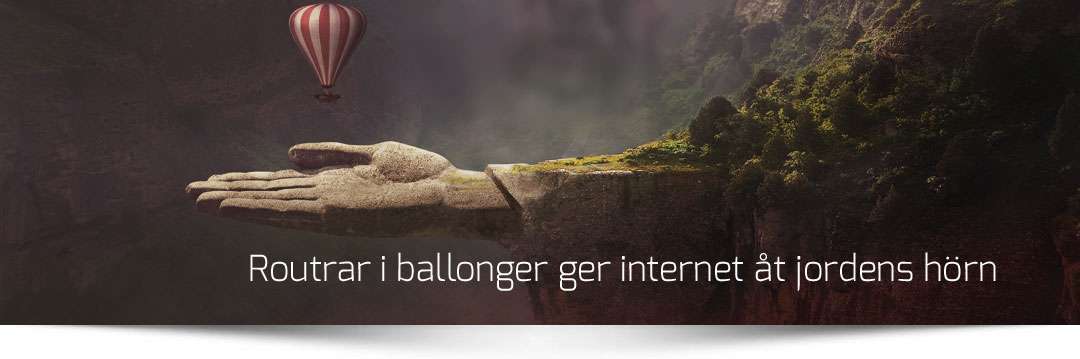 4G routrar i ballonger