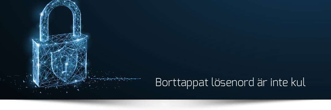 Borttappat lösenord