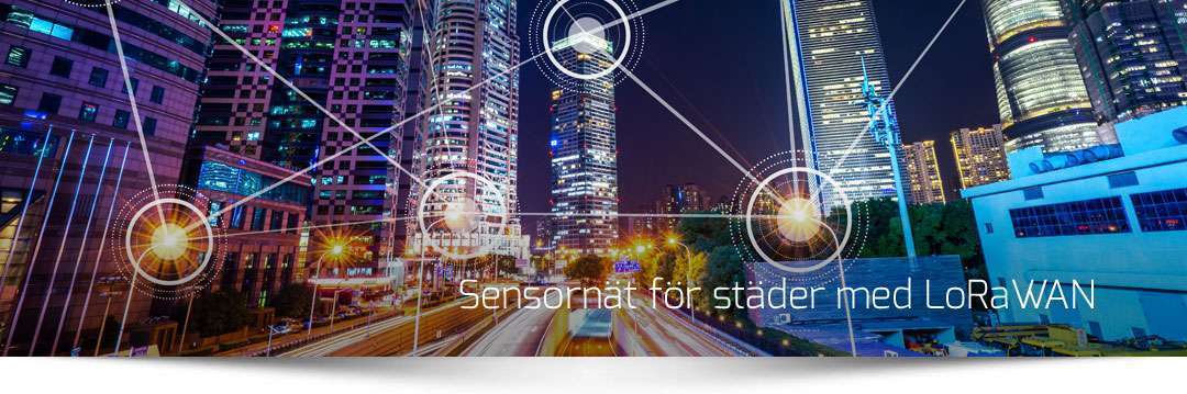 Sensornät för LoRaWAN
