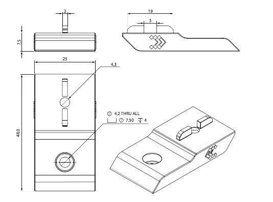 montagedetaljer Teltonika RUT