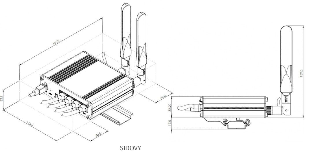 Teltonika rutx10 montering