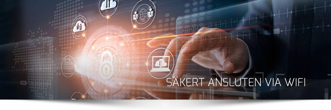 Säker anslutning via wifi
