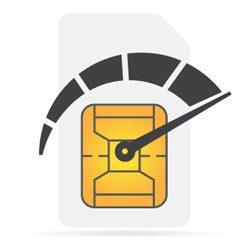 sim kort med hög hastighet