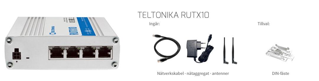 teltonika rutx10 router tillbehör