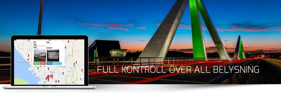 Full kontroll över all gatubelysning