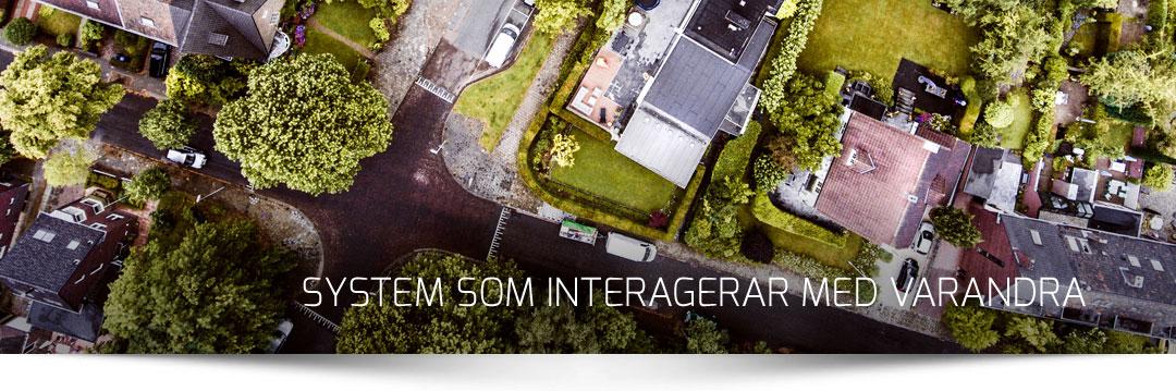 Trafiksystem som interagerar