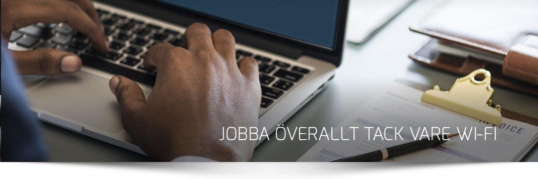 Jobba var som helst tack vare wifi