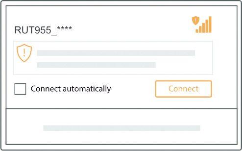 Teltonika rut955 anslut wifi