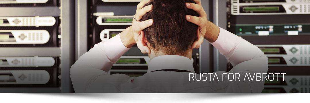 Rusta för nätverksavbrott