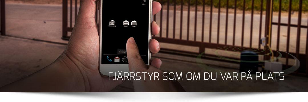 fjärrstyr via mobilnäten som om du var på plats