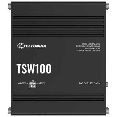Teltonika TSW100 nätverksswitch front
