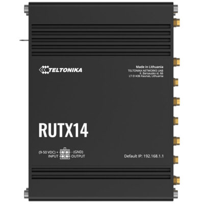 Teltonika RUTX14 4g-router frontlabel
