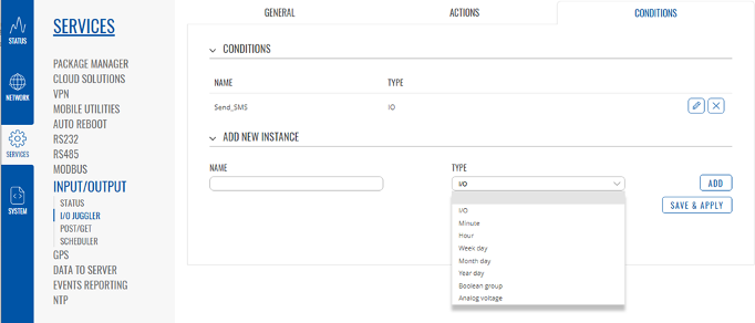 Konfiguration av TRB245/TRB255 steg 4